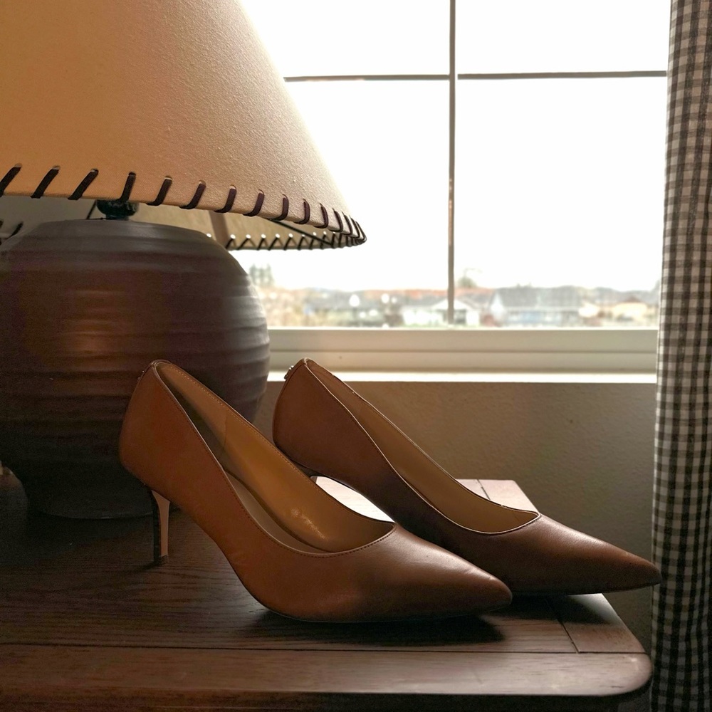 Ralph Lauren Classic Brown Heels